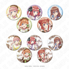 3 o'clock 五等分の花嫁＊ トレーディング缶バッジ（全10種よりランダム1種）