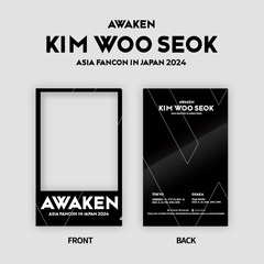 【キム・ウソク】『KIM WOO SEOK ASIA FANCON IN JAPAN 2024 AWAKEN』 [ミニ]L-ホルダー/フォトカード2枚(4種中2種ランダム)