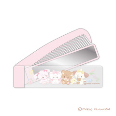 コーム＆ミラー　PK　mikko illustrations
