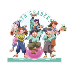 忍たま乱太郎 描き下ろしイラスト 6年生集合 みんなで商いver. BIGアクリルスタンド