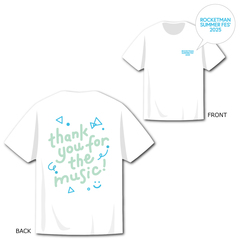 ROCKETMAN 2025 Tシャツ／ホワイト
