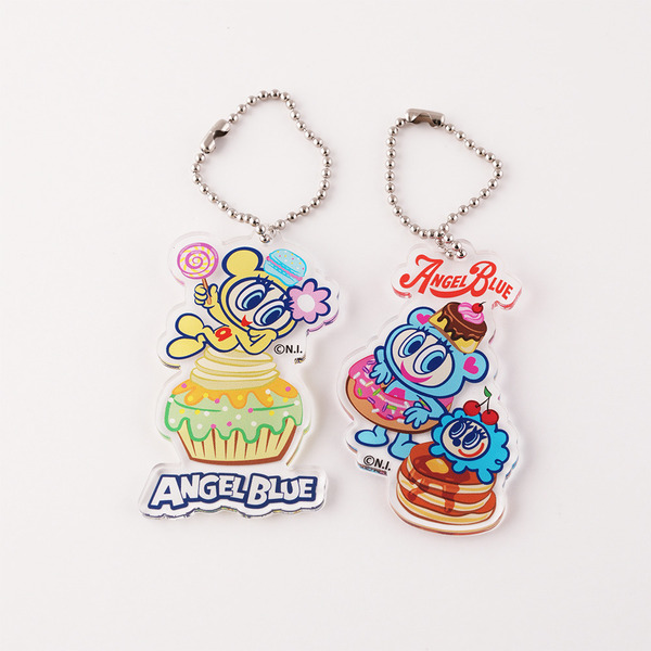 激レア！エンジェルブルー☆マスコットキーホルダーset ANGEL BLUE(エンジェルブルー)×セブンネットショッピング ビッグ