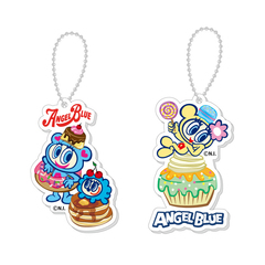 ANGEL BLUE(エンジェルブルー)×セブンネットショッピング ビッグアクリルキーホルダー(2個セット)A