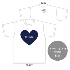 【SKE48】伊藤虹々美　生誕記念Tシャツ(L)＆メッセージ入り生写真（2025年12月度）