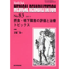 Ｍｅｄｉｃａｌ　ｒｅｈａｂｉｌｉｔａｔｉｏｎ　Ｍｏｎｔｈｌｙ　ｂｏｏｋ　Ｎｏ．８３（２００７．９）　摂食・嚥下障害の評価と治療トピックス