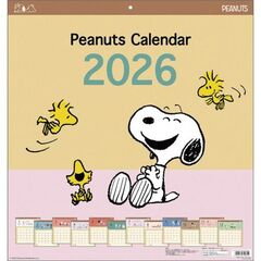 スヌーピー スクエア　2026年カレンダー