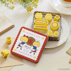 mizutamaのクッキーみたいなはんこと缶のセットBOOK (宝島社ブランドムック)