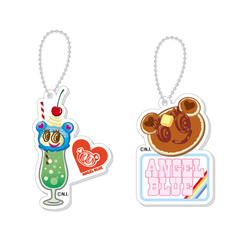 ANGEL BLUE(エンジェルブルー)×セブンネットショッピング ビッグアクリルキーホルダー(2個セット)B