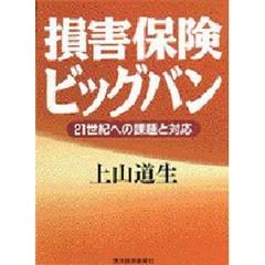 損害保険ビッグバン　２１世紀への課題と対応