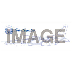 【航空自衛隊】JASDFオリジナル手拭い＜ブルーインパルス・モデル＞