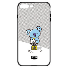 BT21 【KOYA】 ガラスハイブリッドiPhone8Plus/7Plusケース