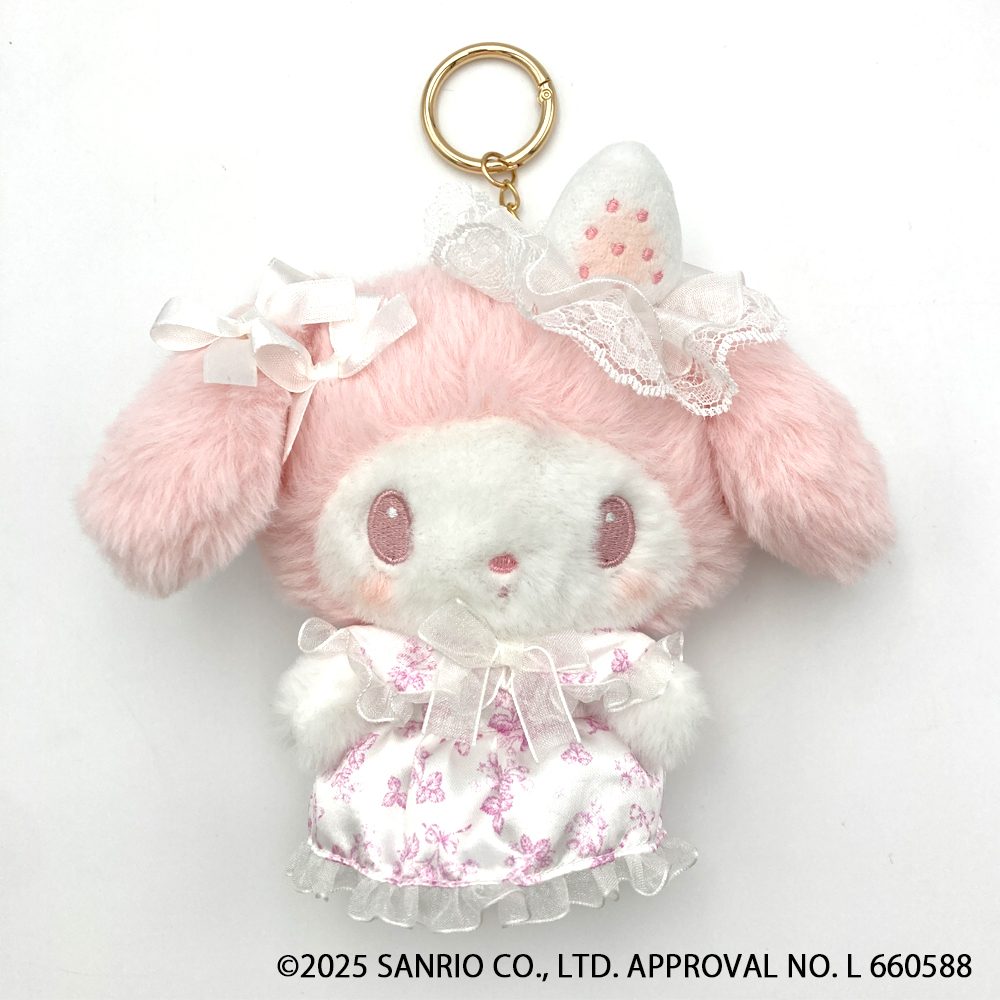 サンリオ♡マイメロディ 白いちごのティータイム プチタオル マイメロディ 白いちごのティータイムデザインシリーズ｜サンリオ