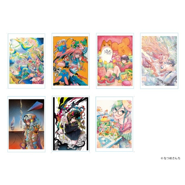 なつめさんち】原画展「SAVE PAINT」ポストカードセット A 通販