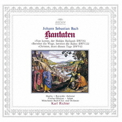 J．S．バッハ：カンタータ　第61番≪いざ来ませ、異邦人の救い主よ≫　第132番≪汝ら道を備え、大路をなおくせよ≫　第63番≪キリスト者よ、この日を彫り刻め≫