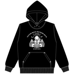 ビクターロック祭り2018 オフィシャルプルオーバーパーカー（ブラック）Mサイズ
