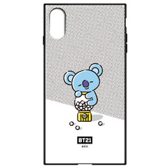 BT21 【KOYA】 ガラスハイブリッドiPhoneXS/Xケース