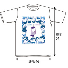 カラ松＆一松Tシャツ ホワイト WLサイズ（2次販売分）
