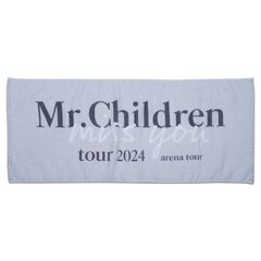Mr.Children tour 2024 miss you arena tour/Tour Logo フェイスタオル