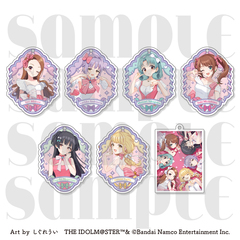 『アイドルマスター』シリーズ×しぐれうい　トレーディングホロアクリルキーホルダー【単品】（2026年6月以降発売予定）