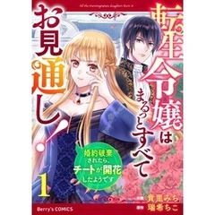 転生令嬢はまるっとすべてお見通し！～婚約破棄されたら、チートが開花したようです～1巻