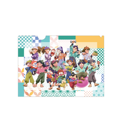 忍たま乱太郎 描き下ろしイラスト 集合 みんなで商いver. クリアファイル