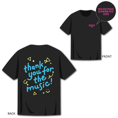 ROCKETMAN 2025 Tシャツ／ブラック