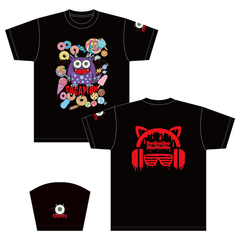 【DooDooDooMiuMiuMiu】GAGAMON Tシャツ BLACK   XLサイズ