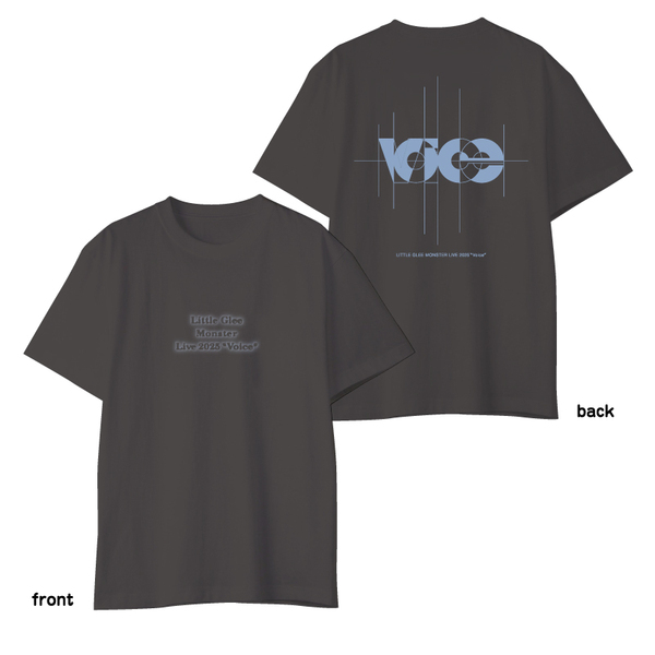 Live 2025”Voice” Tシャツ／スミクロ