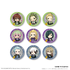 アイドルマスター SideM GIRAGIRA★缶バッジ【A】 WPFver.　セット（ランダム9個セット）
