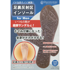 足裏反射区インソール　ｆｏｒ　Ｍｅｎ