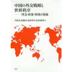 中国の外交戦略と世界秩序　理念・政策・現地の視線