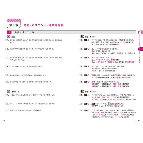 大学入学共通テスト世界史Ｂの点数が面白いほどとれる一問一答