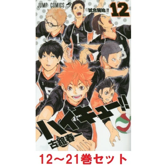 セブンネットショッピングで買える「ハイキュー!! 12?21巻セット」の画像です。価格は4,840円になります。