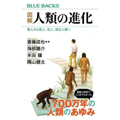 図解人類の進化 猿人から原人 旧人 現生人類へ 通販 セブンネットショッピング