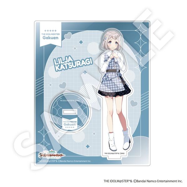 葛城リーリヤ BIGアクリルスタンド 極楽湯 オンライン限定品 未開封 学マス 葛城リーリヤ アクリルスタンド アクスタ 極楽湯 学マス 学園