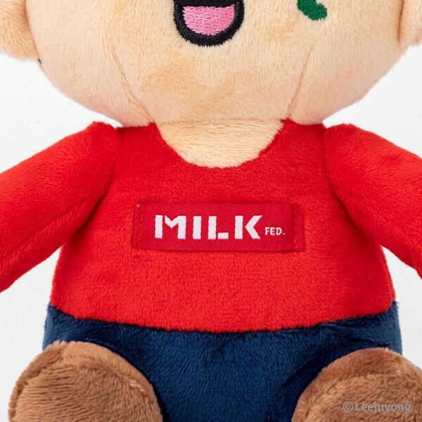 パンパンくんの日常 meets MILKFED. おめかしぬいぐるみポーチBOOK