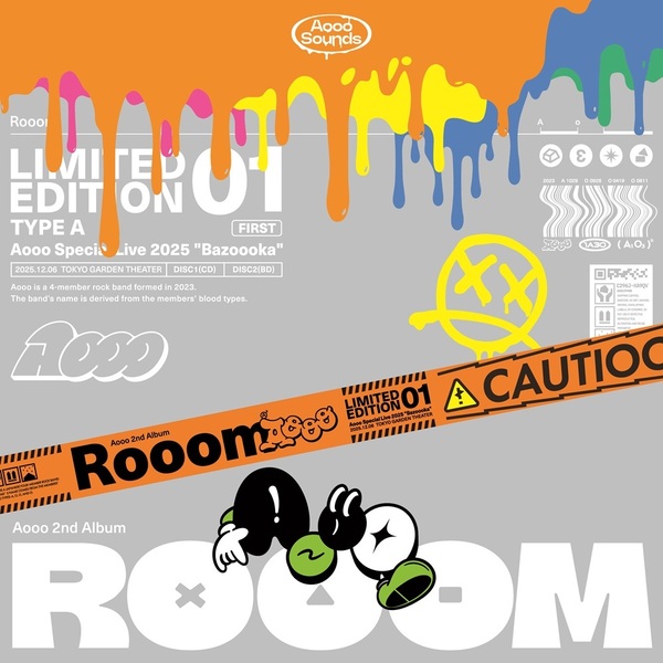 Aooo／Rooom（初回生産限定盤A／CD+Blu-ray）（セブンネット限定特典