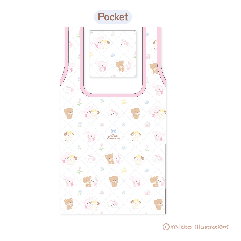 エコバッグ WH mikko illustrations 通販｜セブンネットショッピング