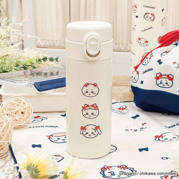 ワンタッチステンレスボトル 350ml リボン ちいかわ 通販