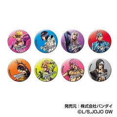 グリッターCANバッジ　ジョジョの奇妙な冒険 黄金の風【単品】（2025年9月以降発売予定）