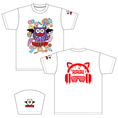 【DooDooDooMiuMiuMiu】GAGAMON Tシャツ WHITE   XLサイズ