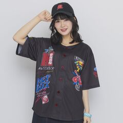 【METROCK2026】ベースボールシャツ ブラック