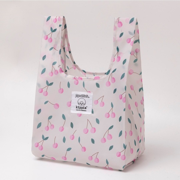 モンチッチ×kippis ぬいぐるみチャーム付きエコバッグ OFF-WHITE