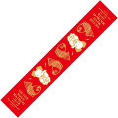 ビクターロック祭り2018 オフィシャルマフラータオル（レッド）