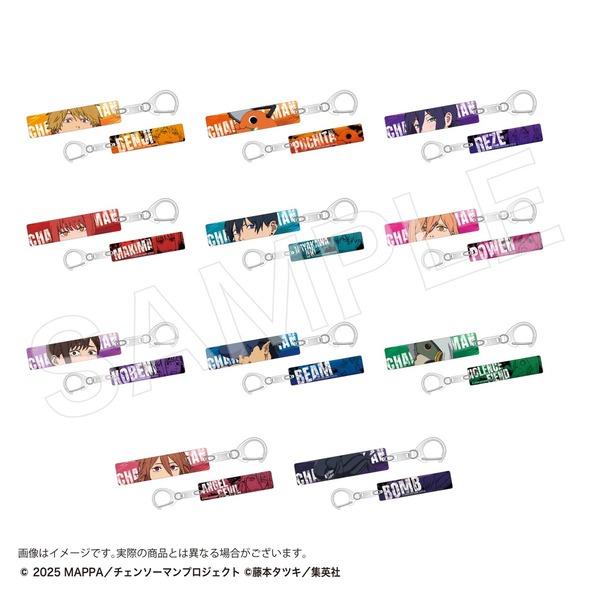 10種類 目ジカラ アクリルキーホルダー 書店フェア レゼ篇 チェンソーマン 10種類 目ジカラ アクリルキーホルダー 書店フェア レゼ篇