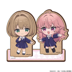 TVアニメ『きみが死ぬまで恋をしたい』木製キャラスタンド ミニキャラ シーナ＆ミミ