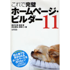 これで完璧ホームページ・ビルダー１１