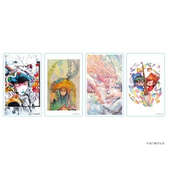 【なつめさんち】原画展「SAVE PAINT」スマホステッカーセット C