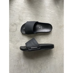 Honda x rerer シートカバーサンダル BLACK（本革）サイズ：43（27cm～28cm）【販路限定商品】