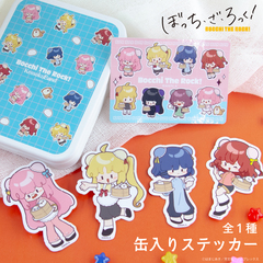 「ぼっち・ざ・ろっく！」 缶入りステッカー 01.総柄（描き起こし）